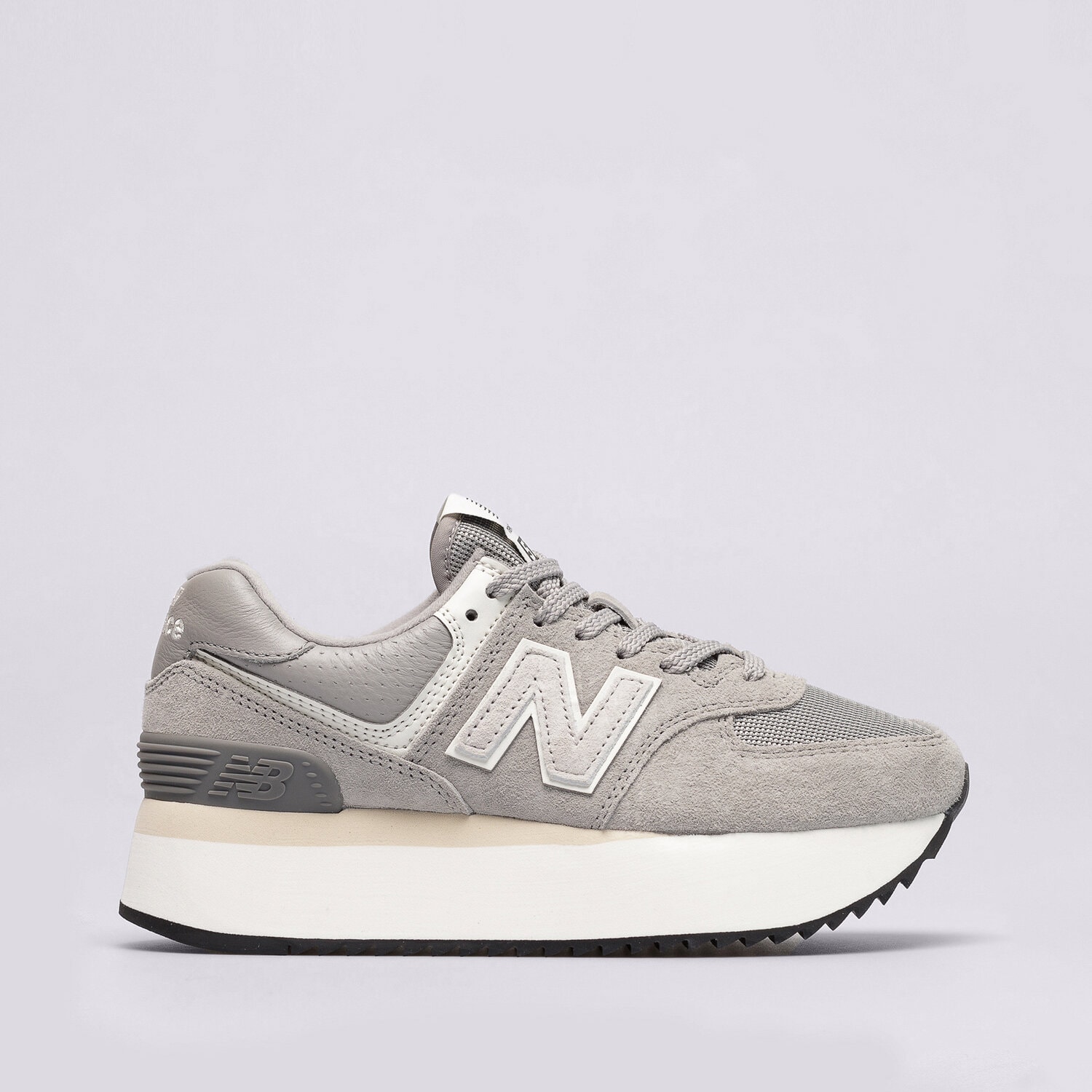 Buty sneakersy damskie NEW BALANCE 574  WL574ZBA SZARY