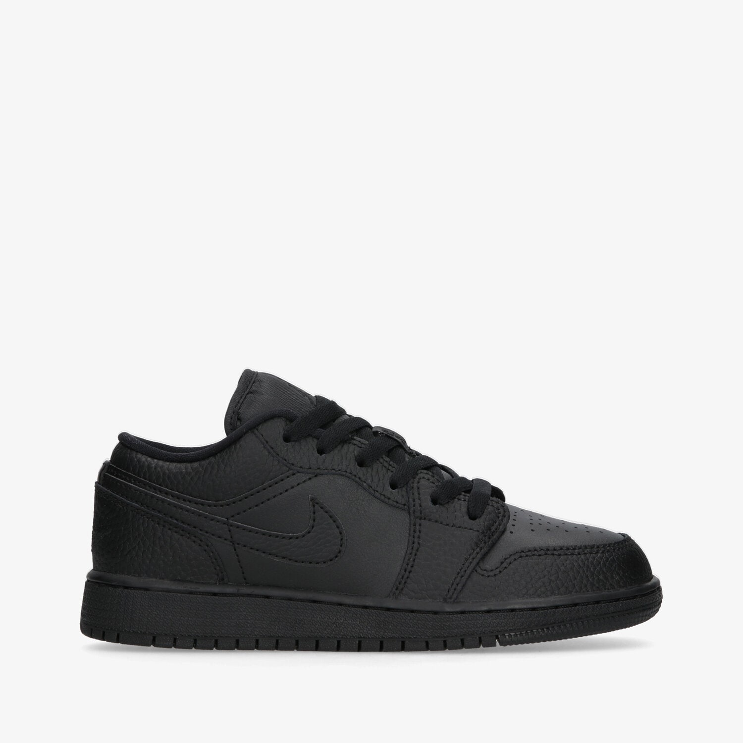 Buty sneakersy dla dzieci AIR JORDAN 1 LOW 553560-091 CZARNY