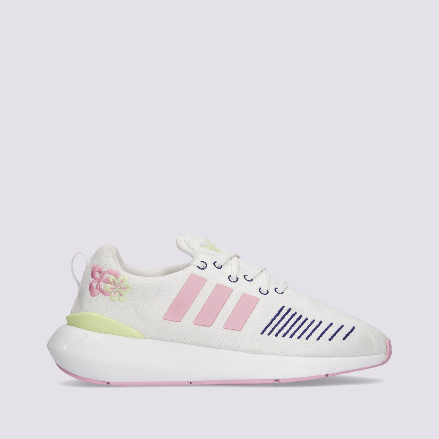 Buty sneakersy dla dzieci ADIDAS SWIFT RUN 22 J GZ0798 BIAŁY