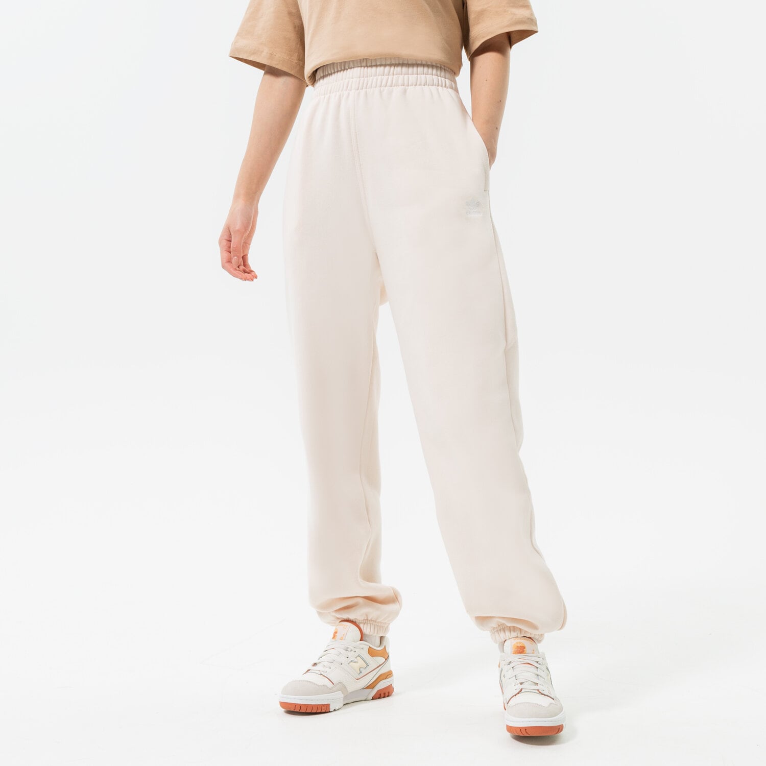 Spodnie sportowe damskie ADIDAS SPODNIE H14175 BIAŁY