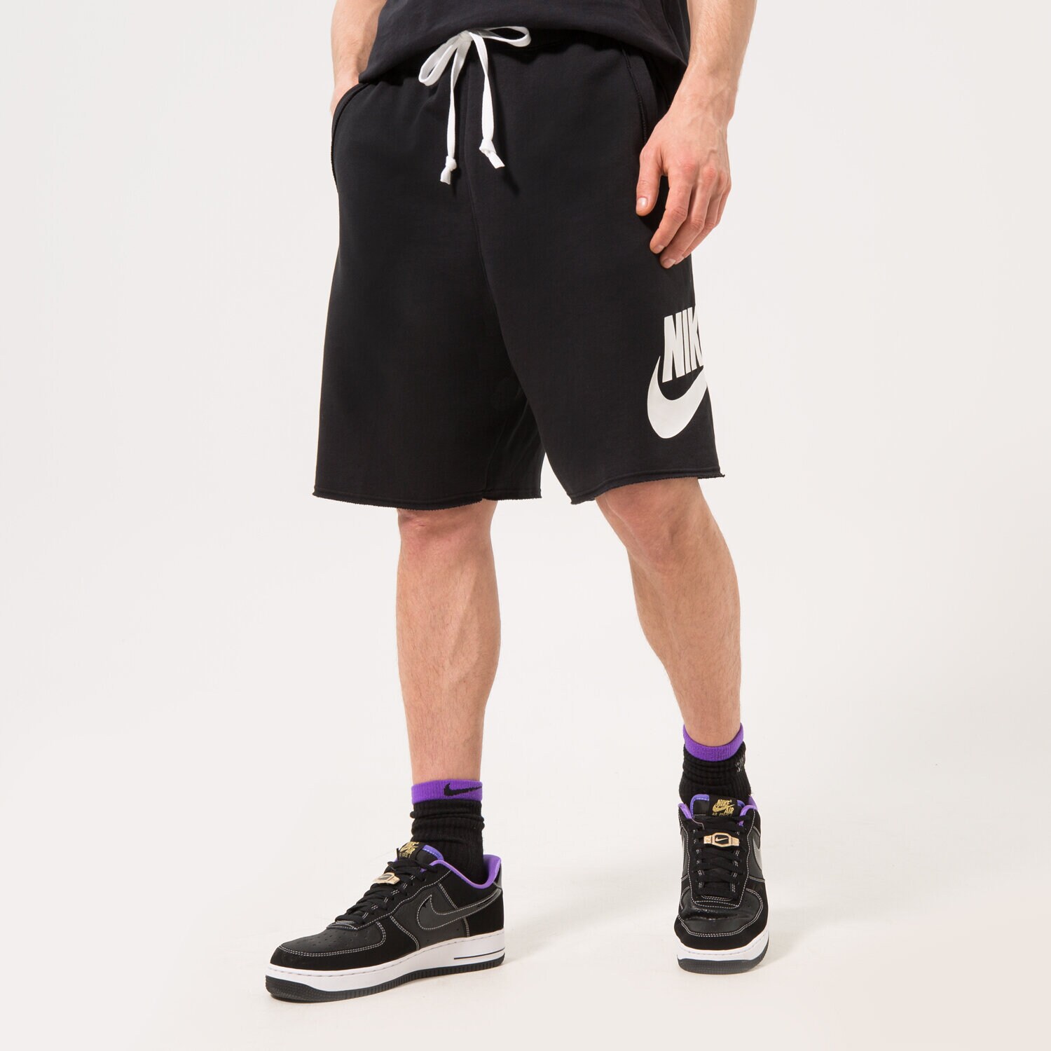 Krótkie spodenki, szorty męskie NIKE SZORTY DM6817 DM6817-010 CZARNY