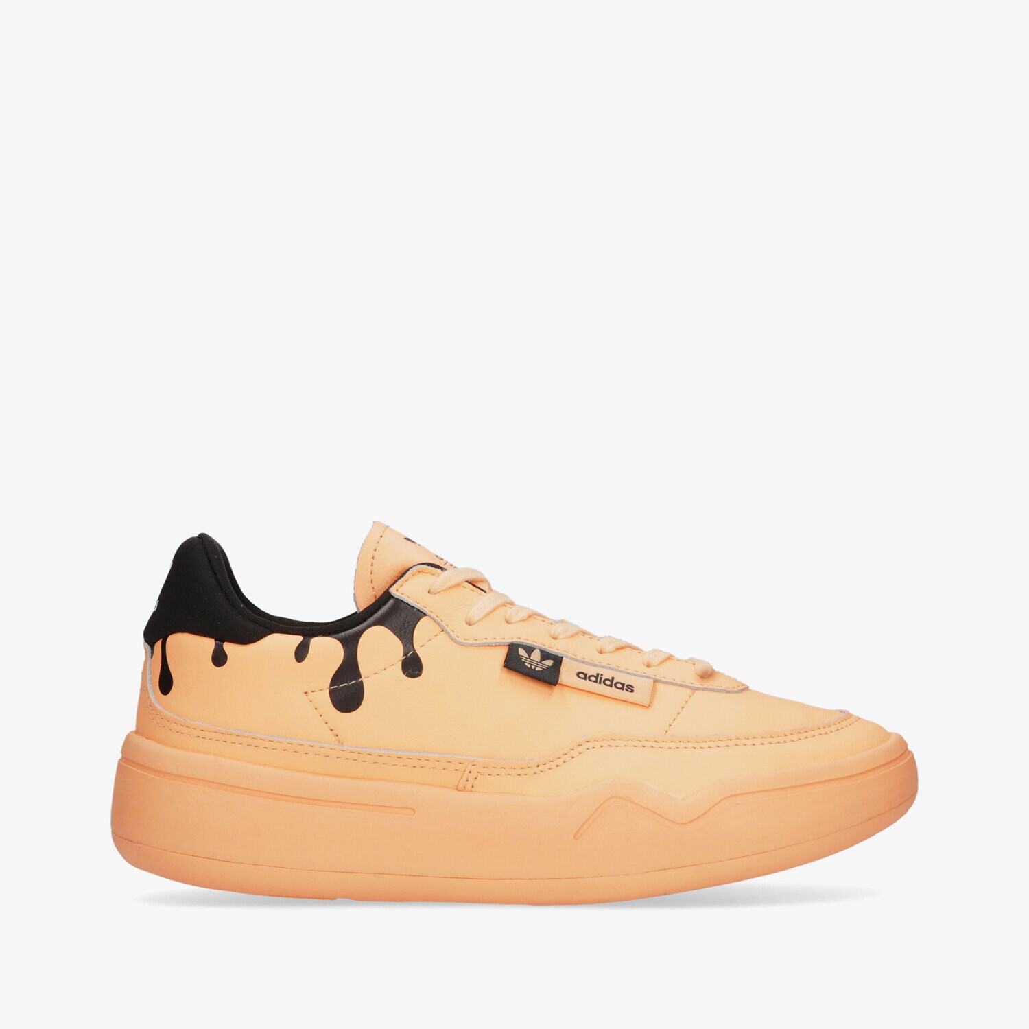 Buty sneakersy damskie ADIDAS NEW HER COURT W GY3581 POMARAŃCZOWY