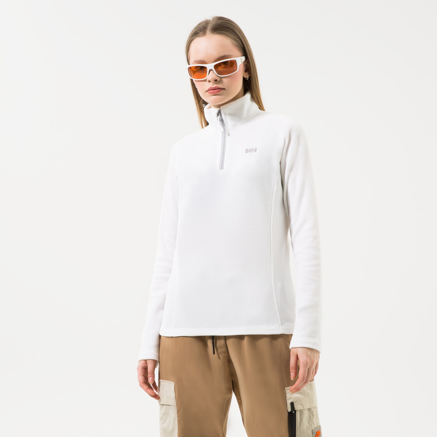 Bluza damska HELLY HANSEN POLAR W DAYBREAKER 1/2 ZIP FLEECE 50845007 BIAŁY