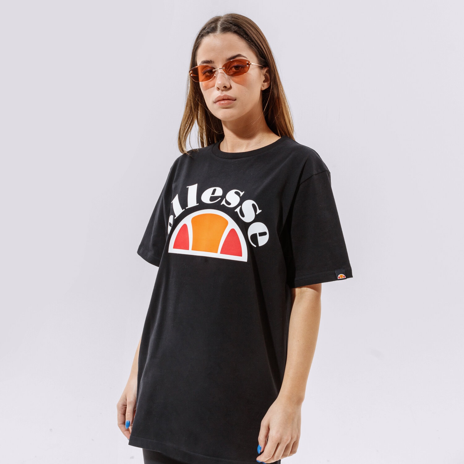 Koszulka, t-shirt damski ELLESSE T-SHIRT CINETTA BLK BLK SMG13518011 CZARNY