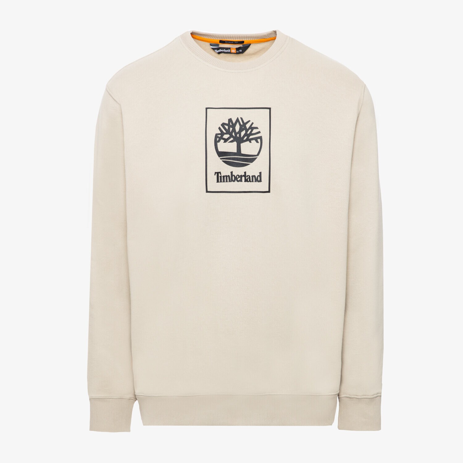 Bluza męska TIMBERLAND BLUZA STACK LOGO SWEAT ISLAND FOSSIL TB0A5ZJ9CY21 BEŻOWY
