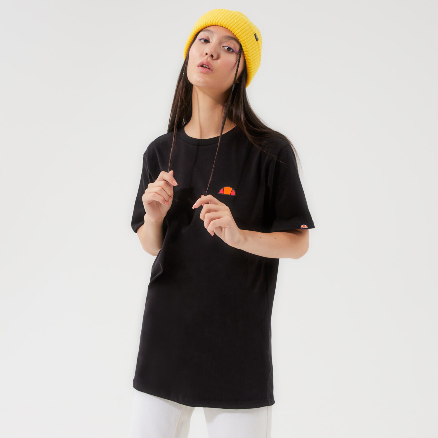 Koszulka, t-shirt damski ELLESSE T-SHIRT OSLA BLK BLK SMG13522011 CZARNY