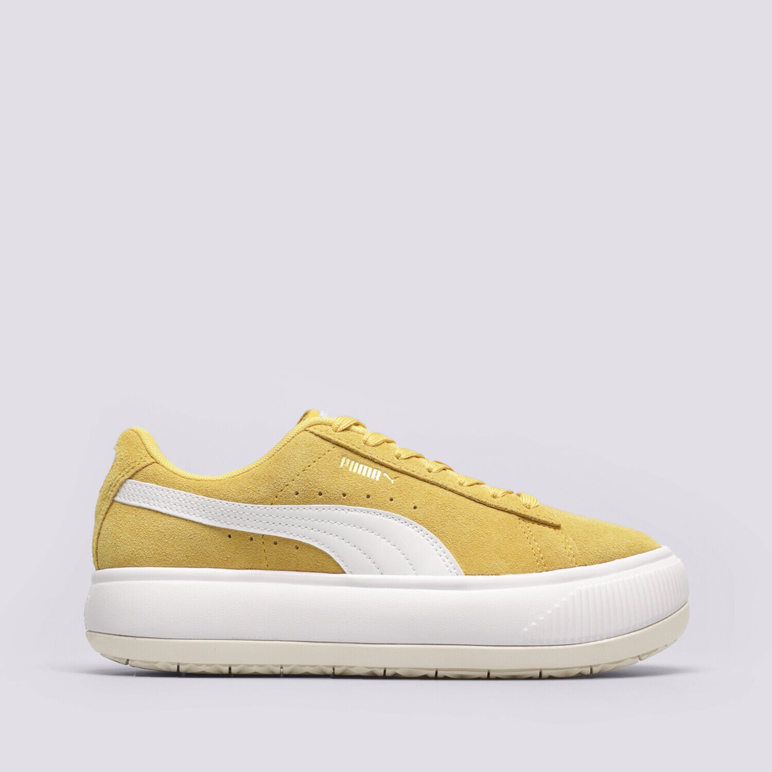 Buty sneakersy damskie PUMA SUEDE MAYU W 380686-11 ŻÓŁTY