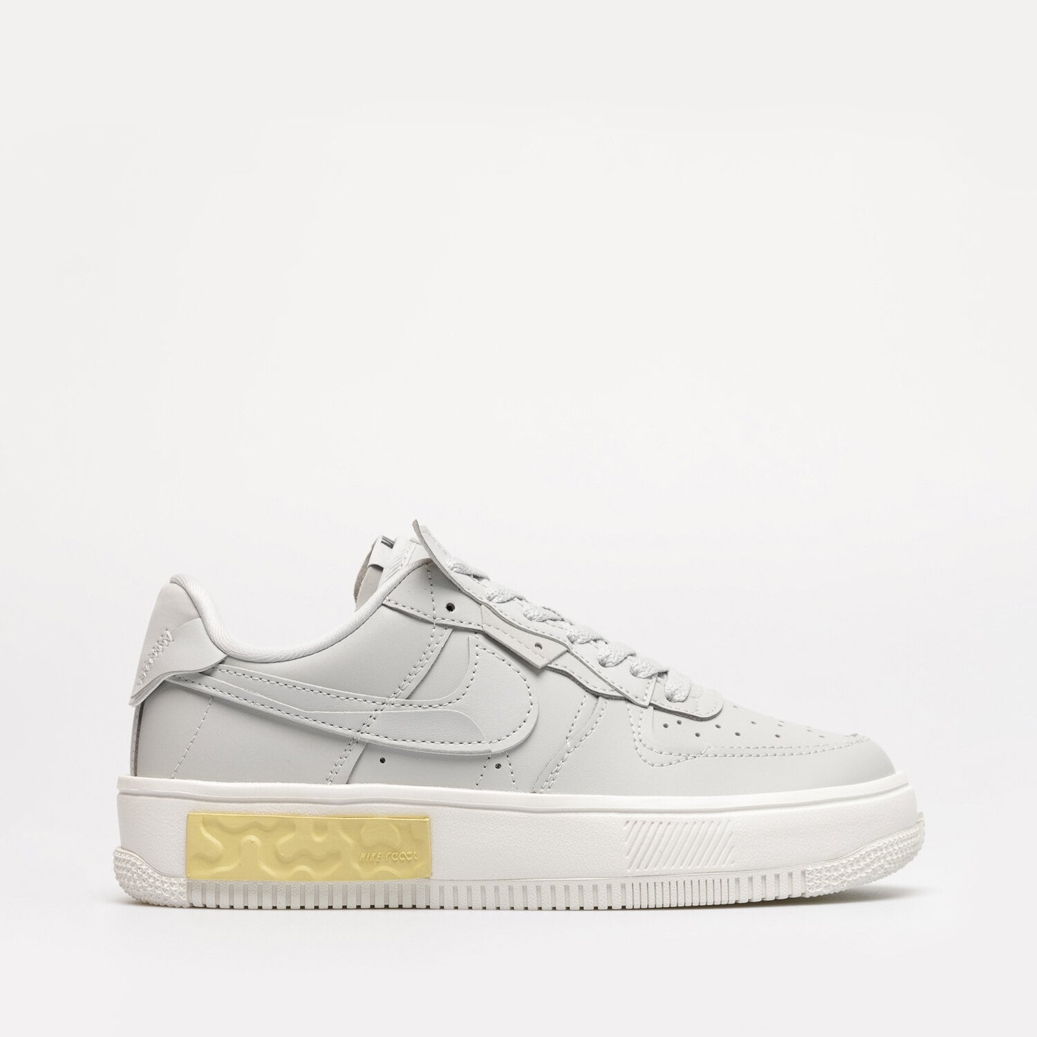 Buty sneakersy damskie NIKE AIR FORCE 1 FONTANKA DH1290-003 SZARY