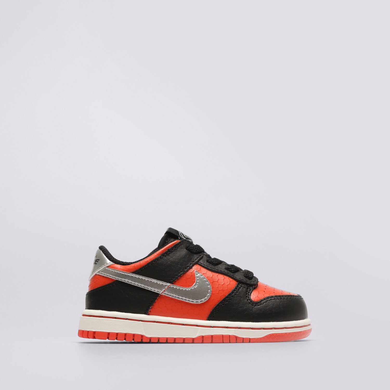 Buty sneakersy dla dzieci NIKE DUNK LOW DV1987-001 CZARNY