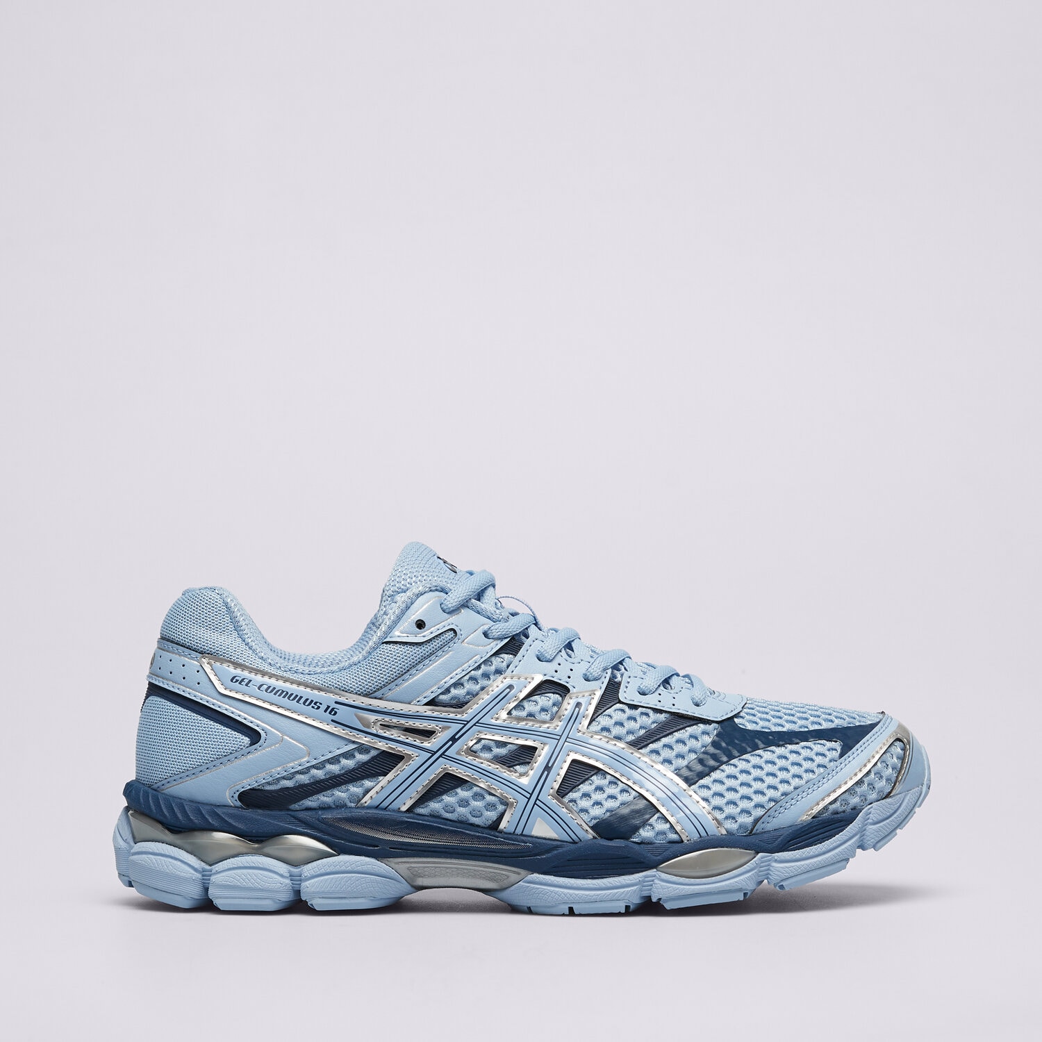 Buty sneakersy męskie ASICS CUMULUS 16 1203A733-400 NIEBIESKI