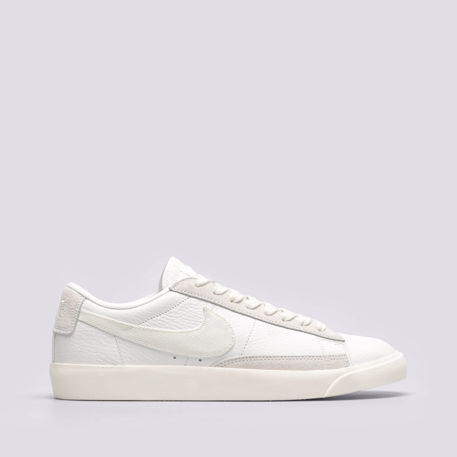 Buty sneakersy męskie NIKE BLAZER LOW LEATHER CW7585-100 BIAŁY