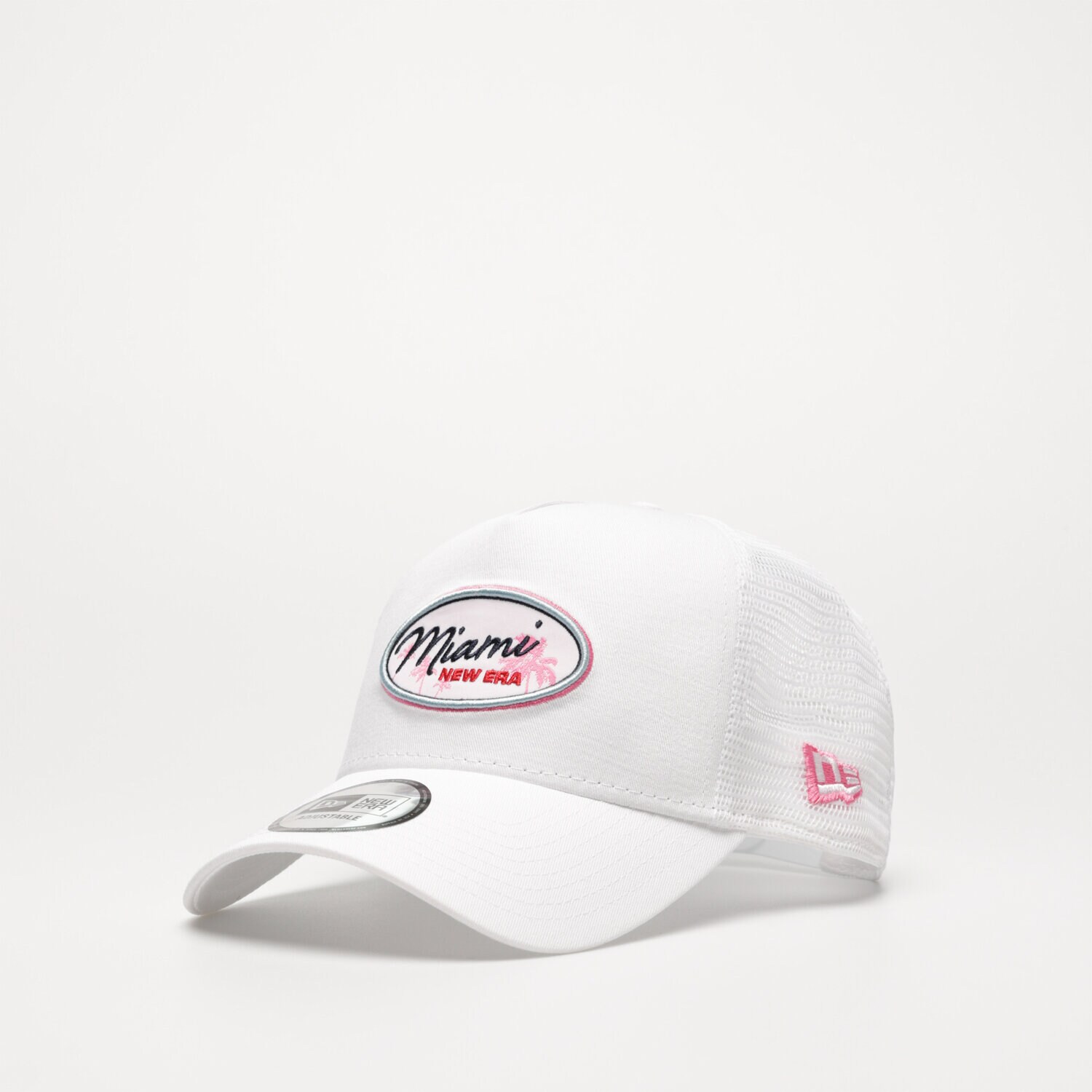 Czapka z daszkiem męska NEW ERA CZAPKA STATE PATCH TRUCKER NONE 60357968 BIAŁY