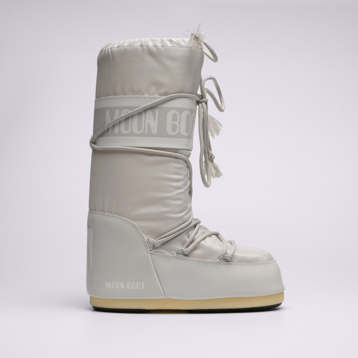 Buty zimowe damskie MOON BOOT ICON NYLON 14004400086 SZARY