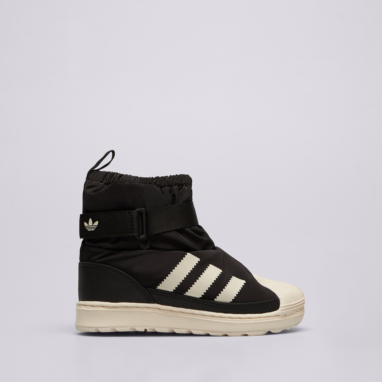 Buty zimowe, trekkingowe, outdoor dla dzieci ADIDAS SUPERSTAR 360 WTR BOOT I JQ7951 CZARNY