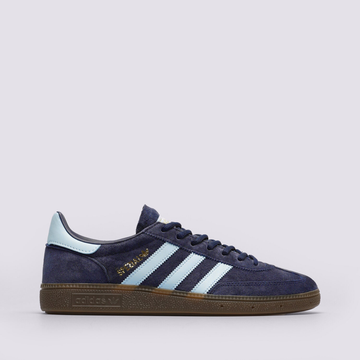Buty sneakersy męskie ADIDAS HANDBALL SPEZIAL BD7633 GRANATOWY