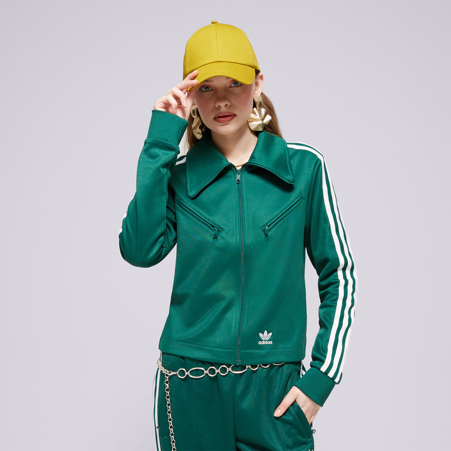 Bluza damska ADIDAS BLUZA MONTREAL TT IP0630 ZIELONY