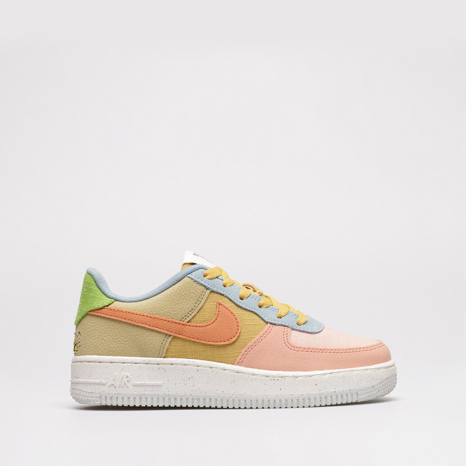 Buty sneakersy dla dzieci NIKE AIR FORCE 1 LV8 DM0984-700 MULTICOLOR