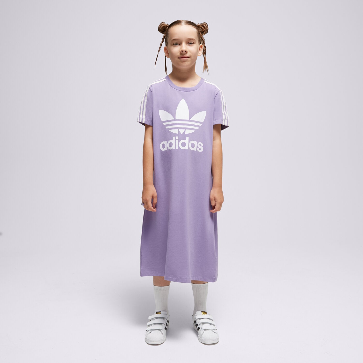 ADIDAS SUKIENKA ADICOLOR DRESS GIRL IC3112 NIEBIESKI