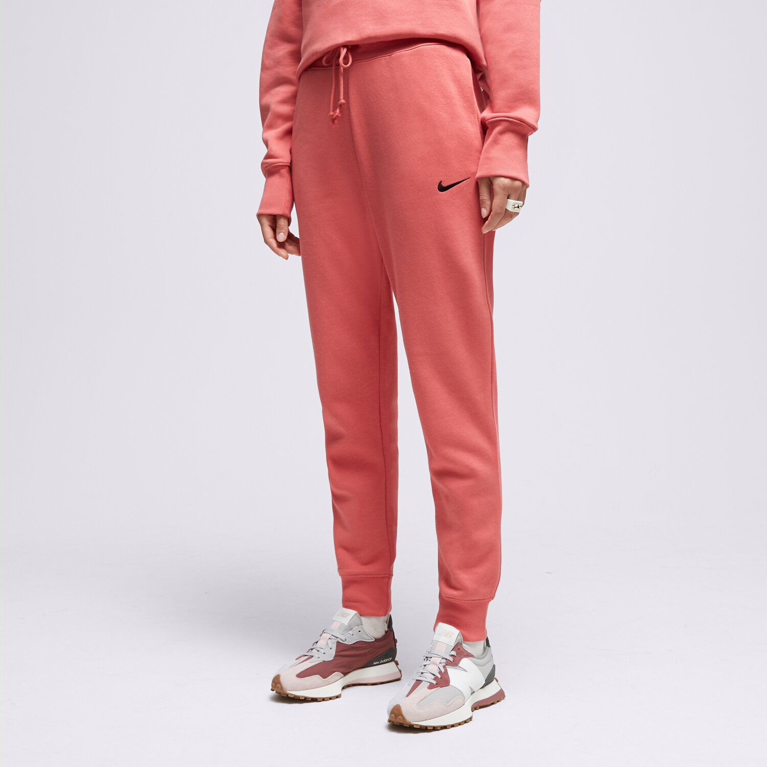 Spodnie sportowe damskie NIKE SPODNIE MIDI SWSH JOG ADOBE PANTS FD0893-655 RÓŻOWY