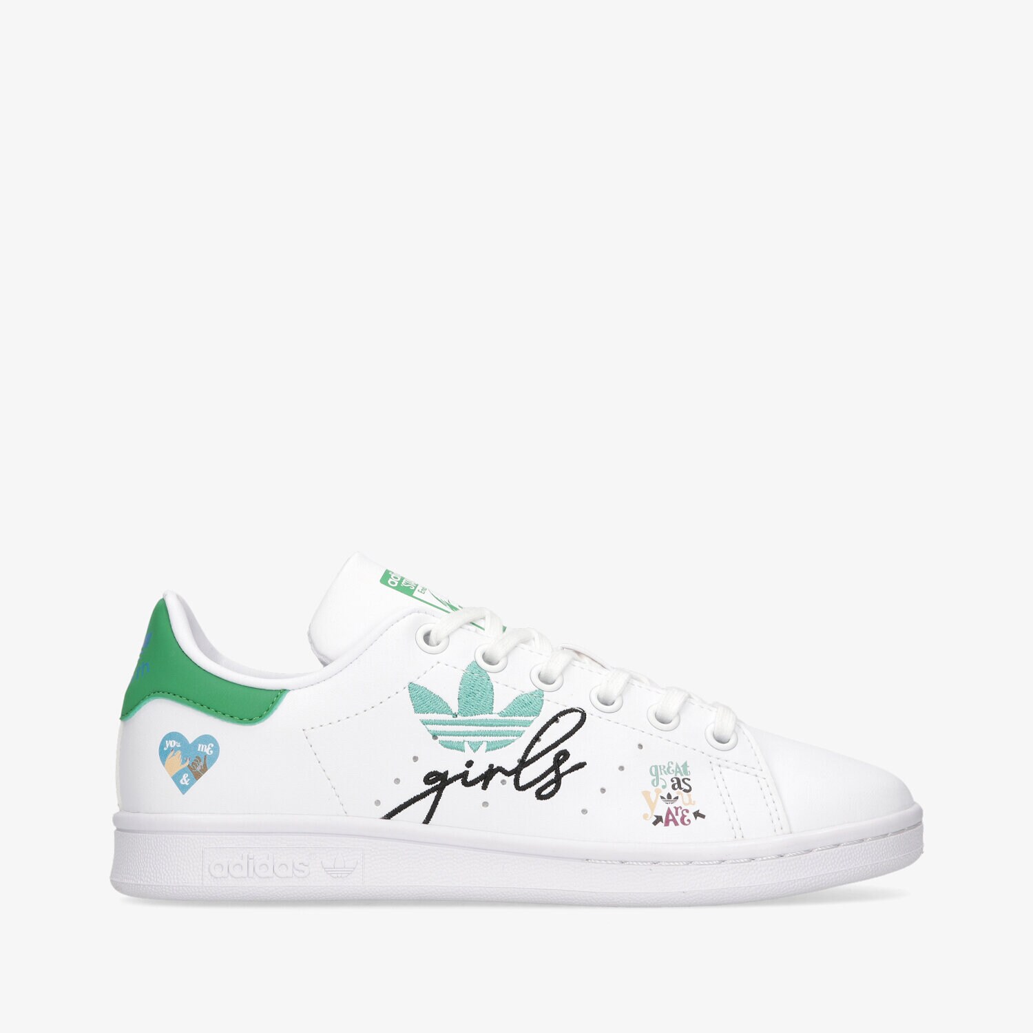 Buty sneakersy dla dzieci ADIDAS STANSMITHJ GZ7384 BIAŁY
