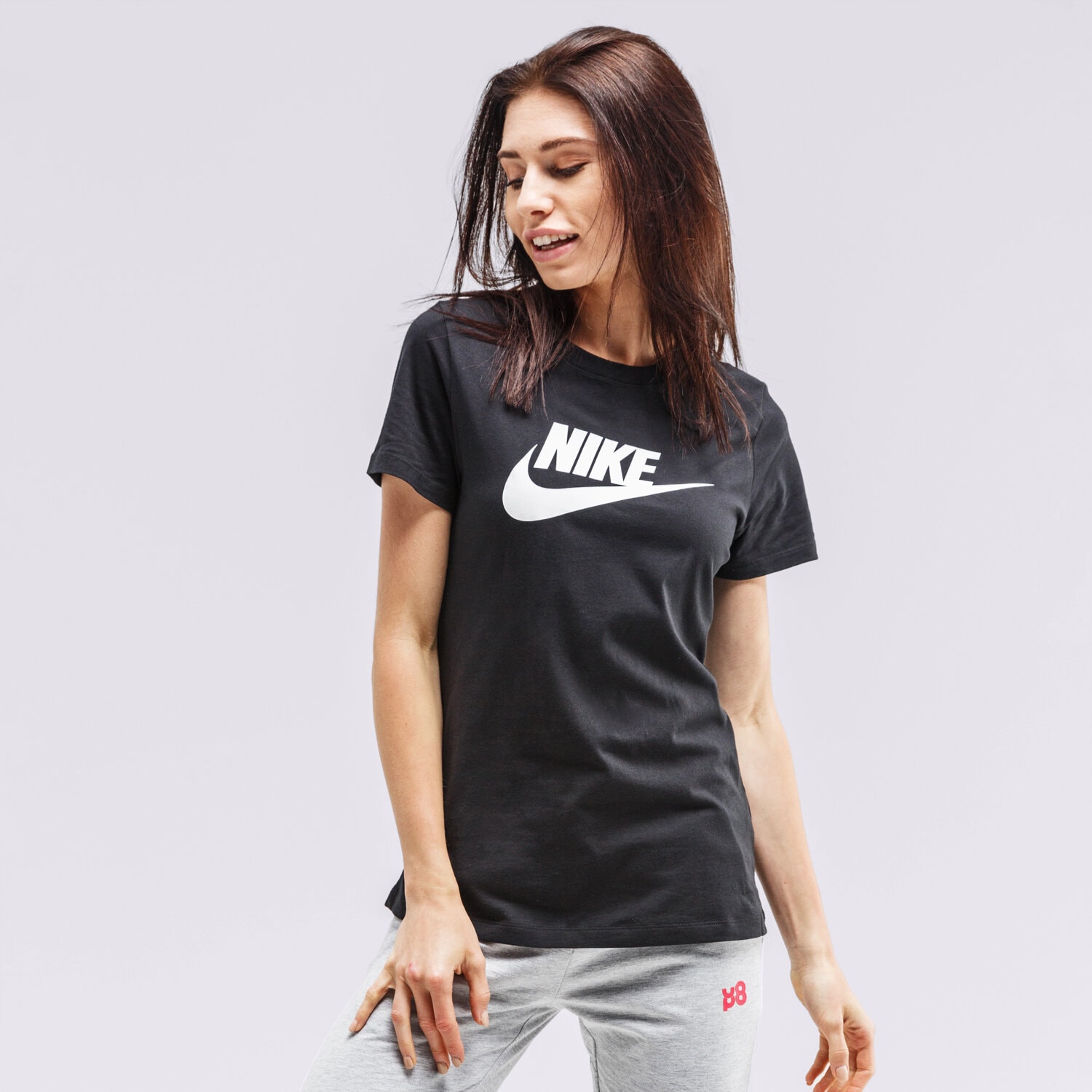 Koszulka, t-shirt damski NIKE T-SHIRT ESSENTIAL FUTURA SHORT SLEEVE T-SHIRT SPORTSWEA BV6169-010 CZARNY
