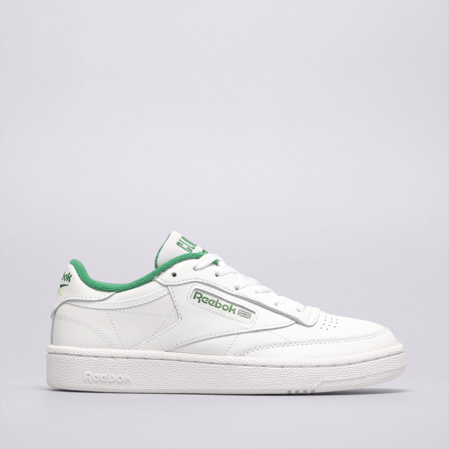Buty sneakersy damskie REEBOK CLUB C 85 IE9387 BIAŁY