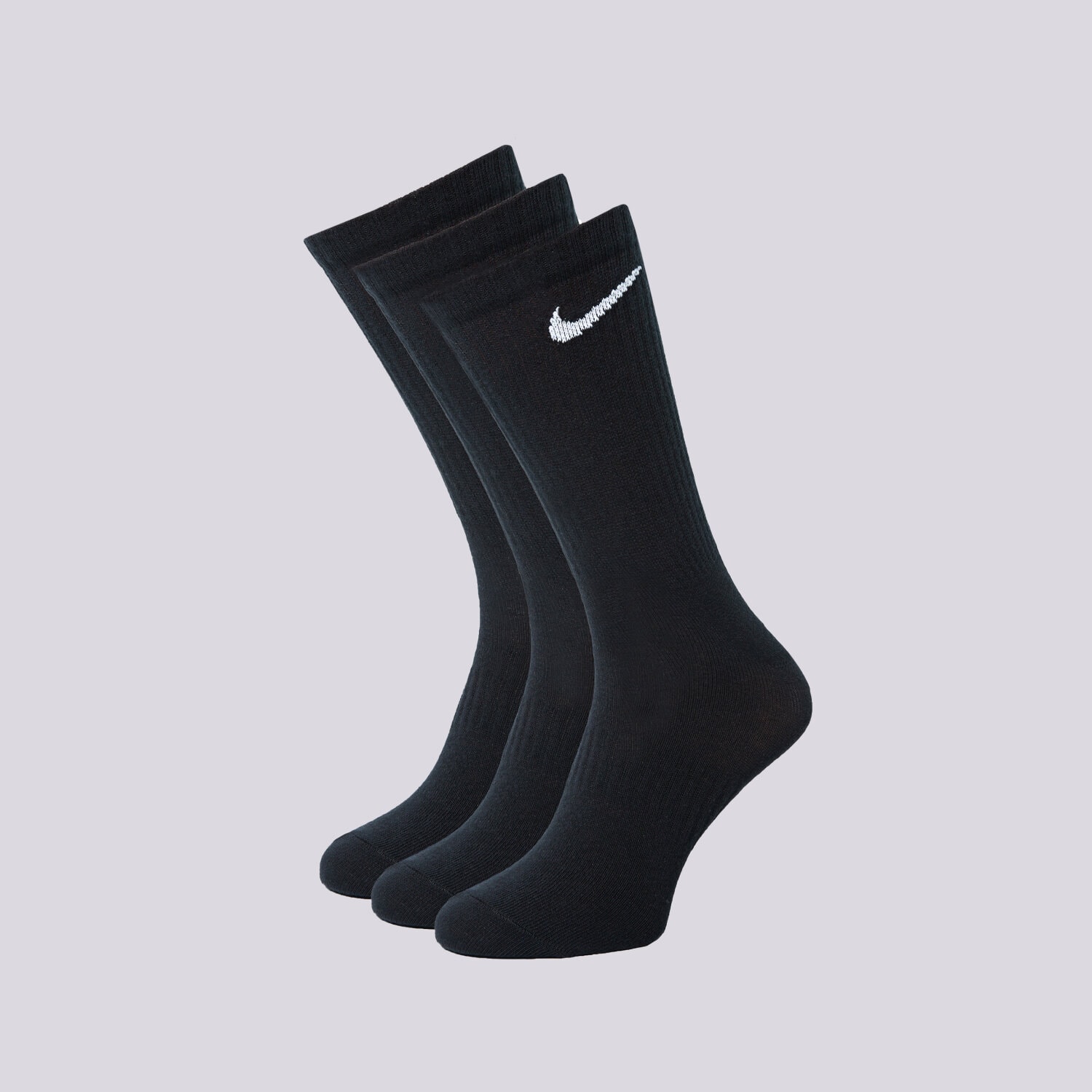 Skarpetki sportowe damskie NIKE SKARPETY EVERYDAY 3PACK  SX7676-010 CZARNY