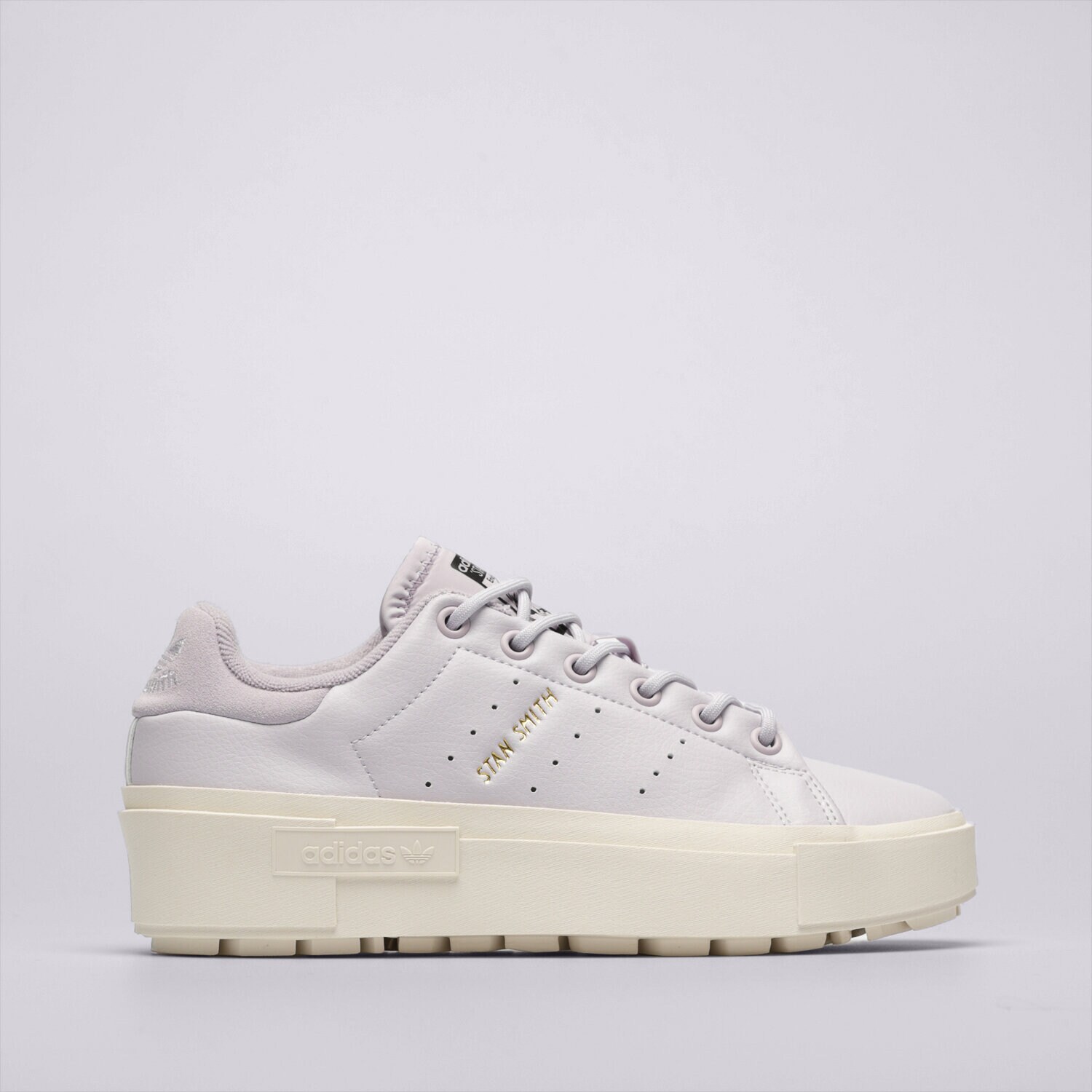 Buty sneakersy damskie ADIDAS STAN SMITH BONEGA X W HQ6044 FIOLETOWY
