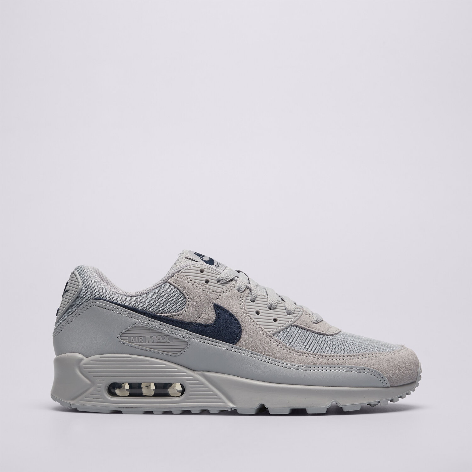 Buty sneakersy męskie NIKE AIR MAX 90 DM0029-022 SZARY