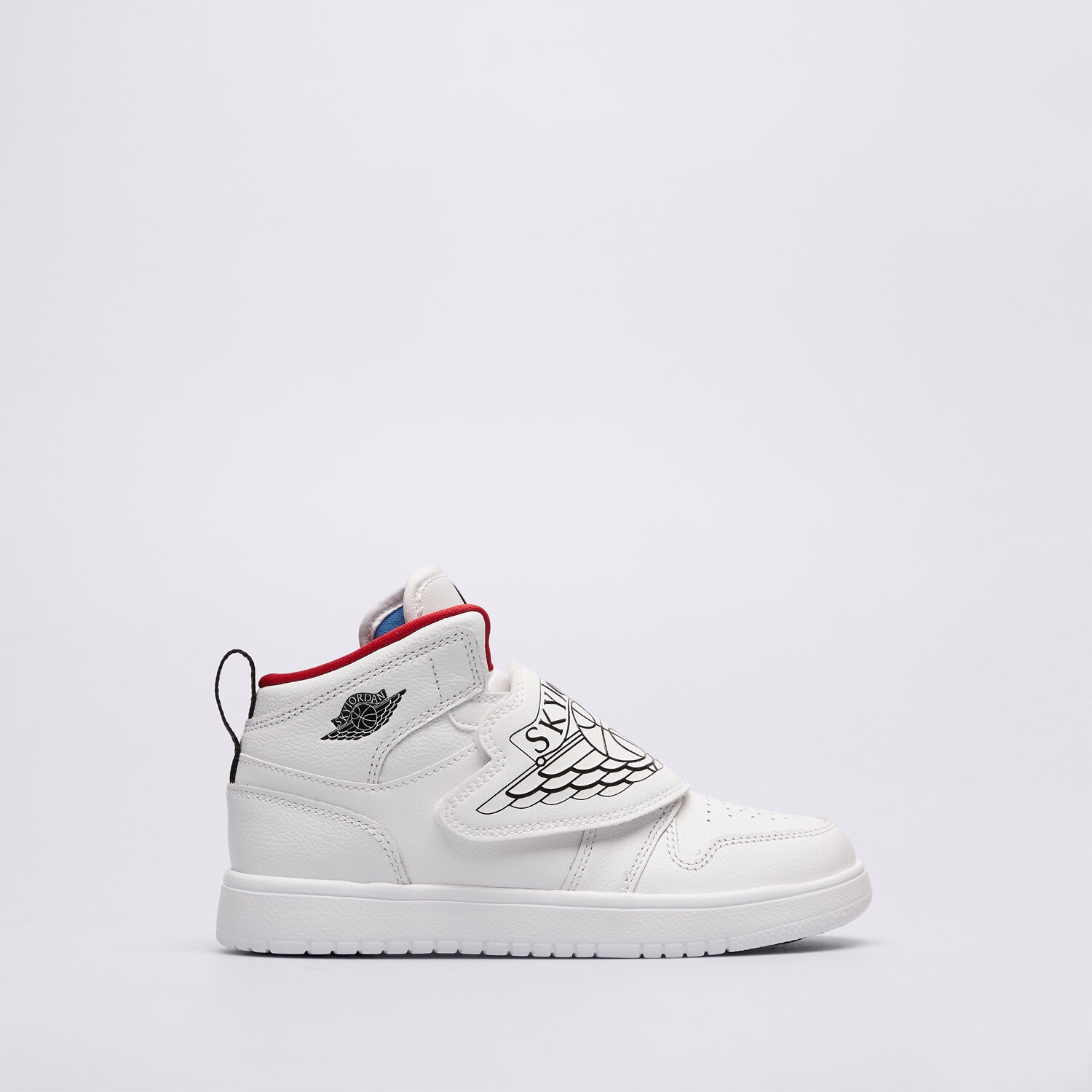 Buty sneakersy dla dzieci SKY JORDAN 1  BQ7197-164 BIAŁY