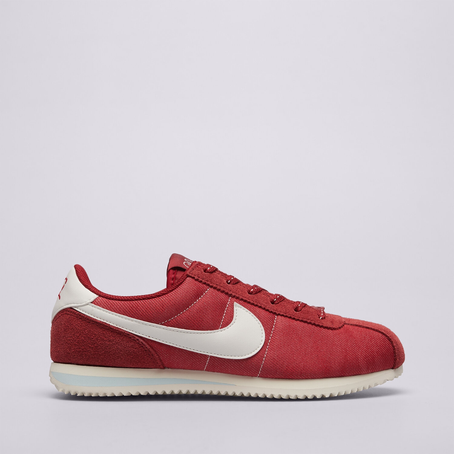 Buty sneakersy dla dzieci NIKE CORTEZ SE IM6968-600 BORDOWY