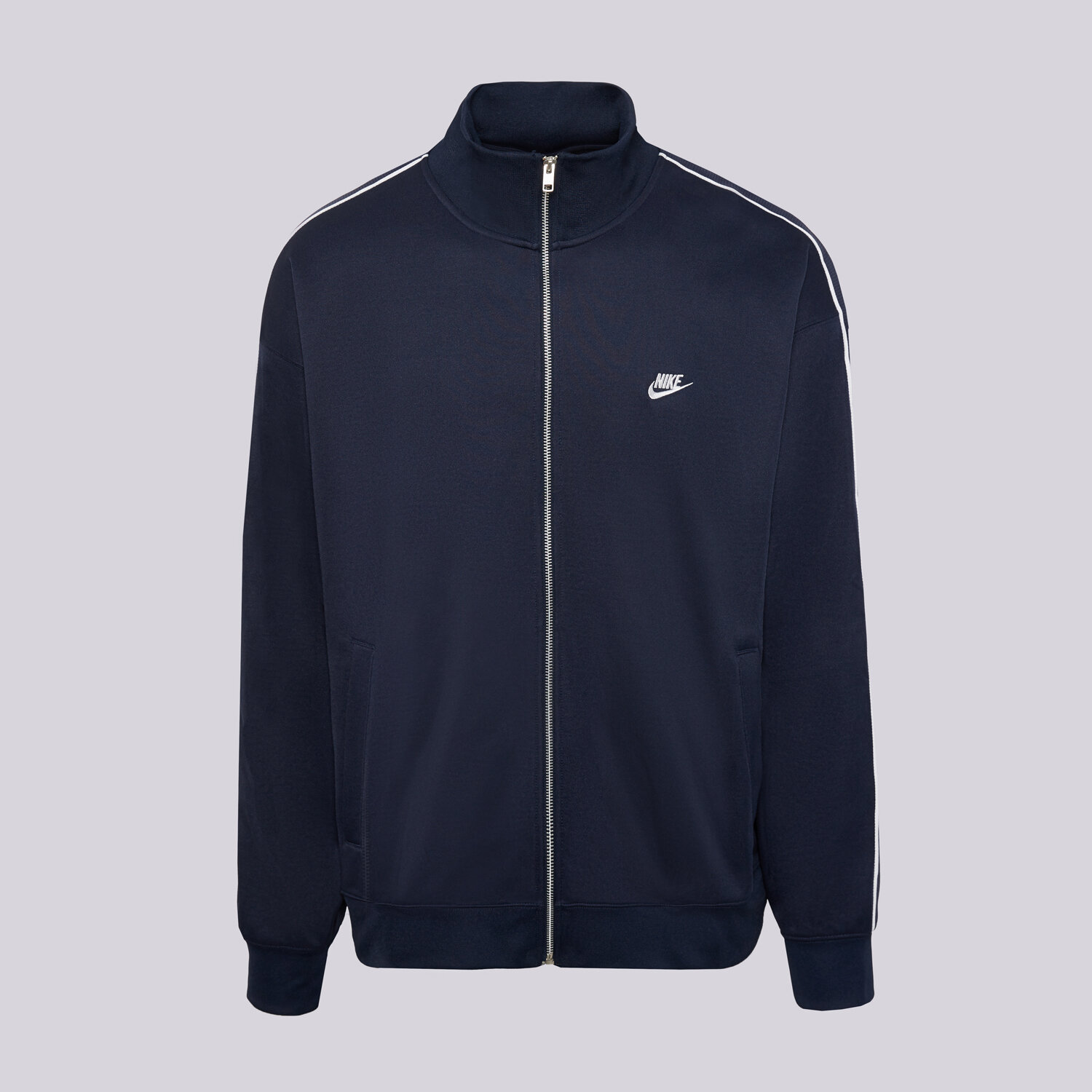 Bluza męska NIKE BLUZA ROZPINANA M NK CLUB KNIT OS TRACK JACKET HV1417-451 GRANATOWY