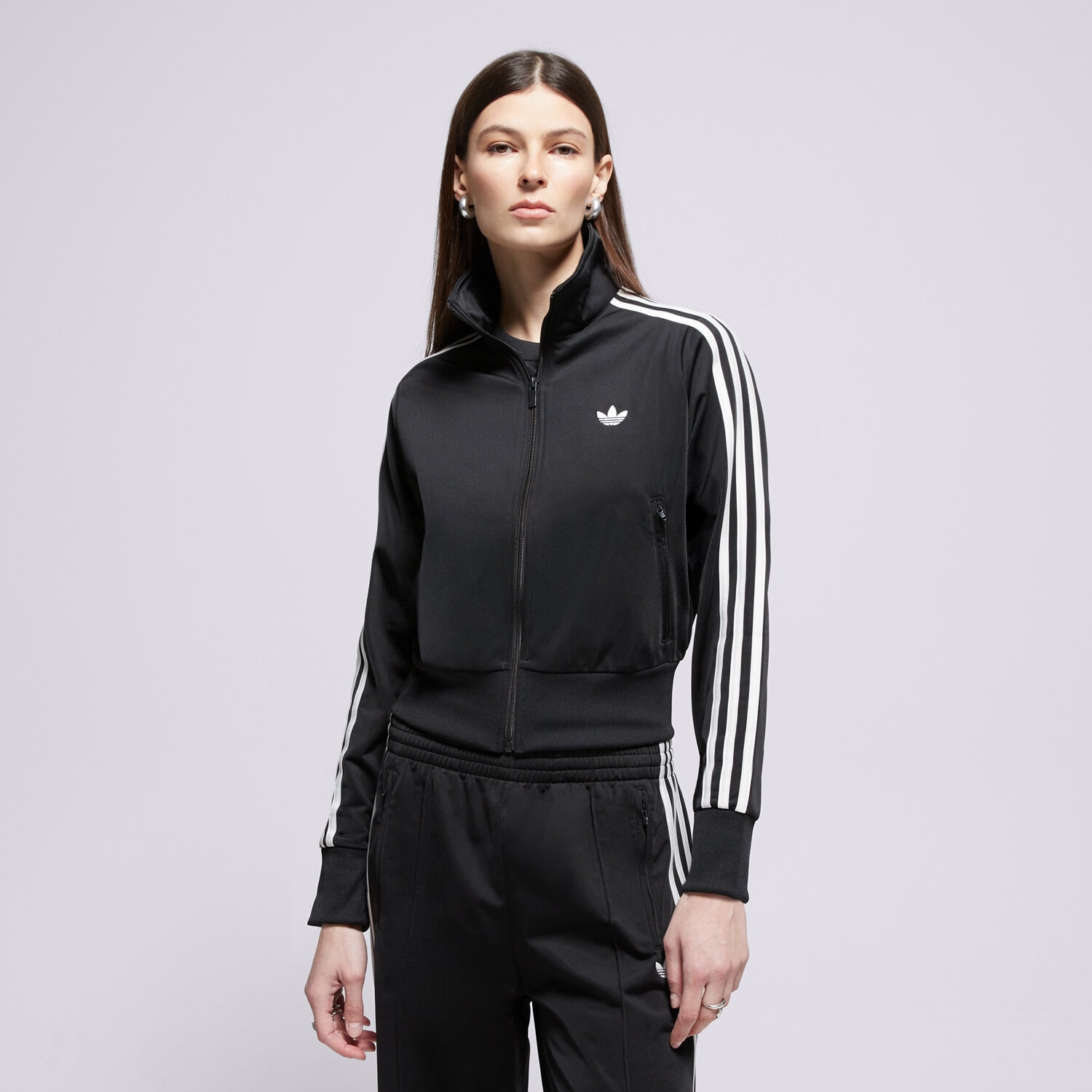 Bluza damska ADIDAS BLUZA ROZPINANA FB CLASSIC TT_ KD7981 CZARNY