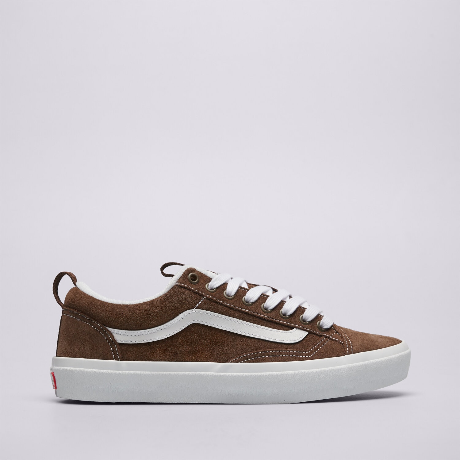 Buty sneakersy męskie VANS SKATE OLD SKOOL 36 + VN000Z3SFST1 BRĄZOWY