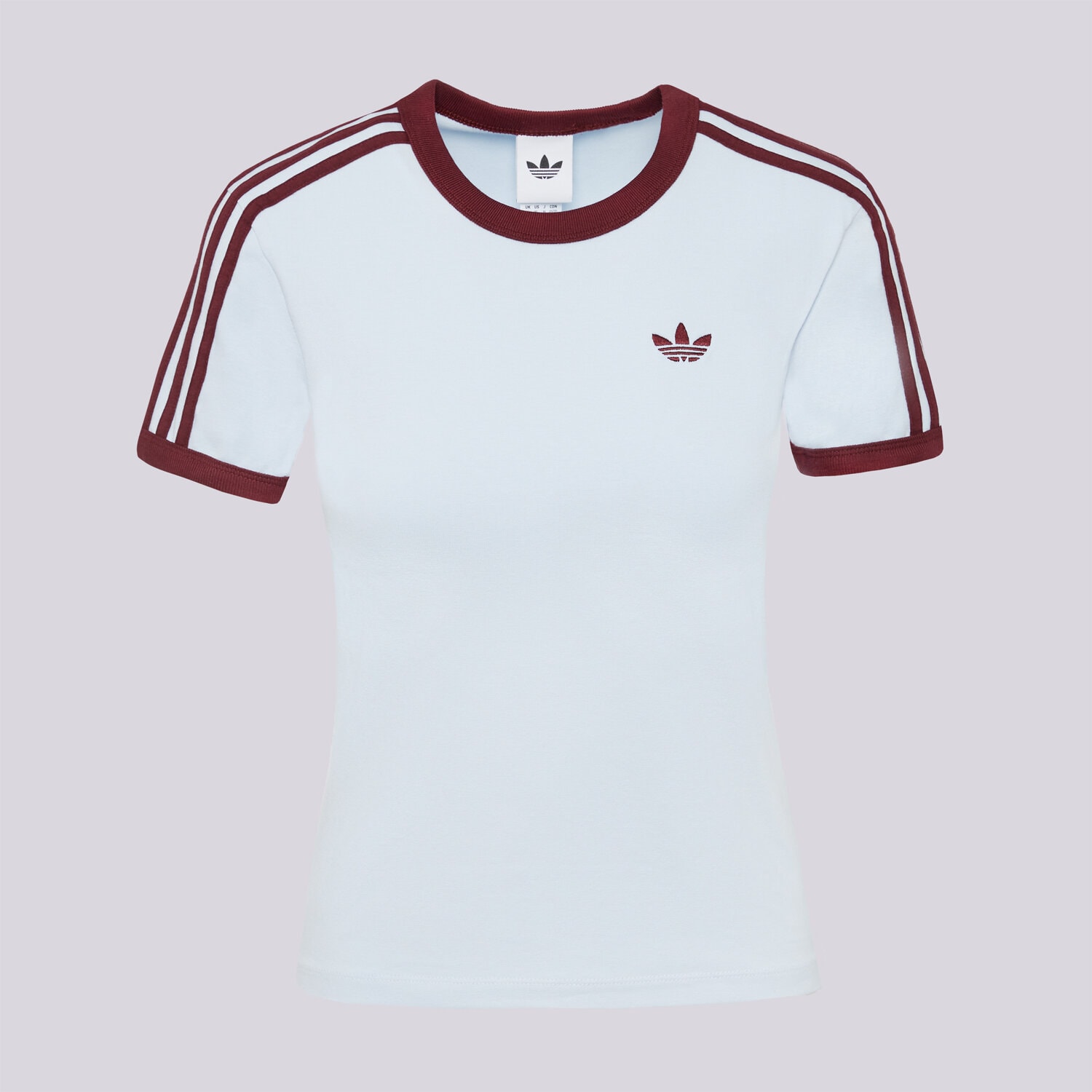 Koszulka, t-shirt damski ADIDAS T-SHIRT 3S TEE SLIM KD3684 NIEBIESKI