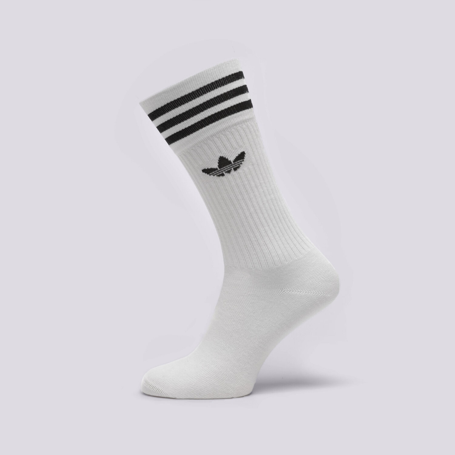 Skarpetki sportowe damskie ADIDAS SKARPETY 3-PACK SOCKS HIGH CREW S21489 BIAŁY