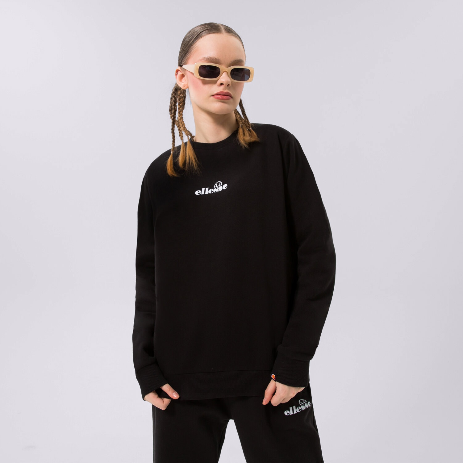 Bluza damska ELLESSE BLUZA SVETLANA SWEATSHIRT BLK SGP16454011 CZARNY