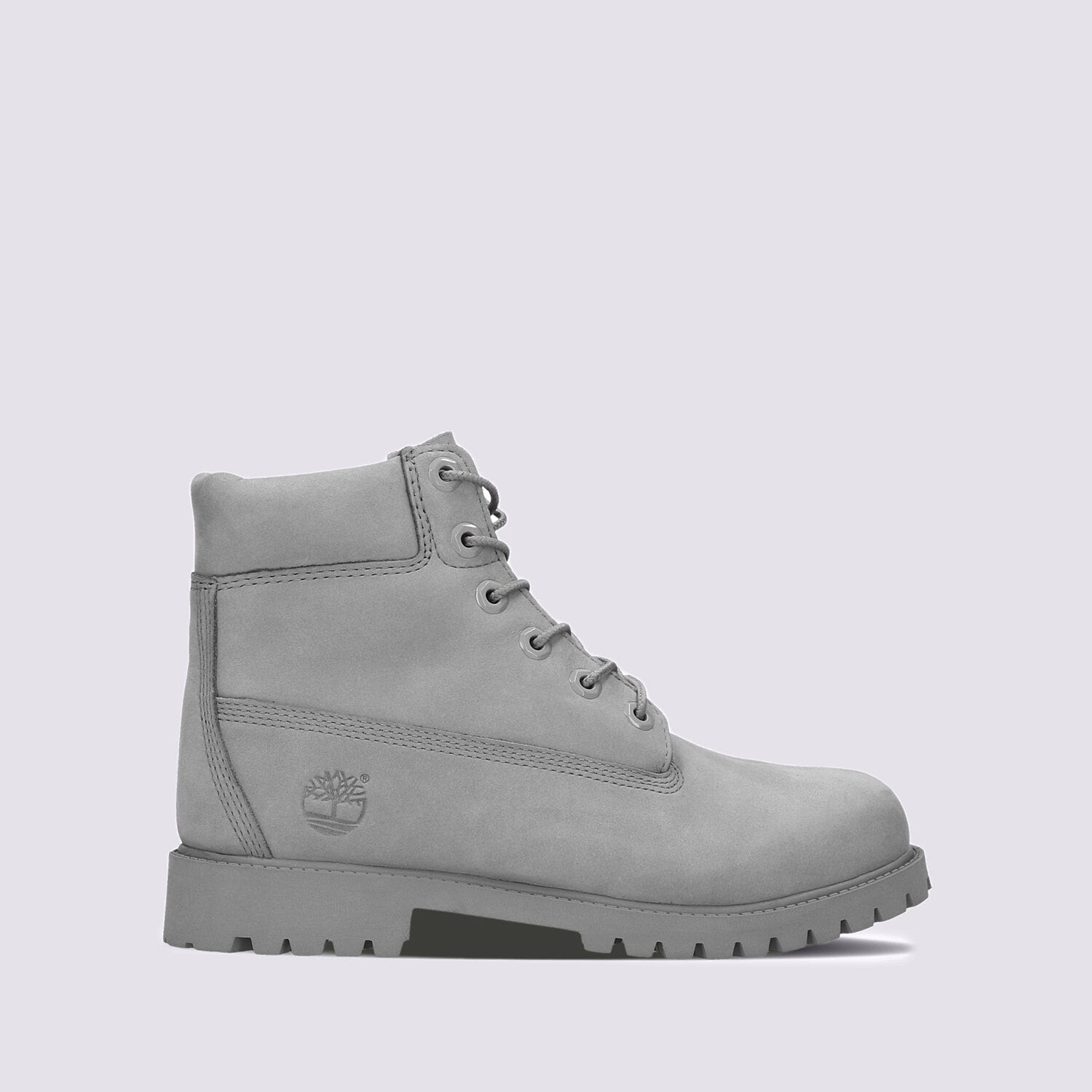 Buty zimowe, trekkingowe, outdoor dla dzieci TIMBERLAND 6 IN PREMIUM WP BOOT TB0A172F0651 SZARY