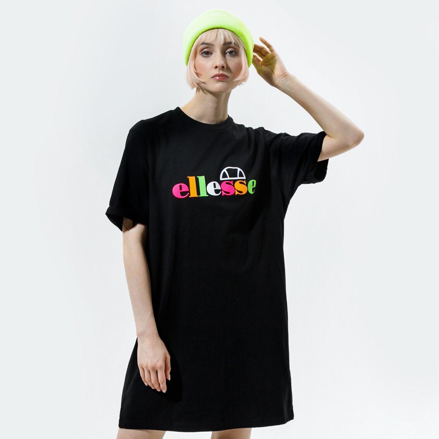 Modna sukienka sportowa ELLESSE SUKIENKA INKA BLK SGF10515011 CZARNY