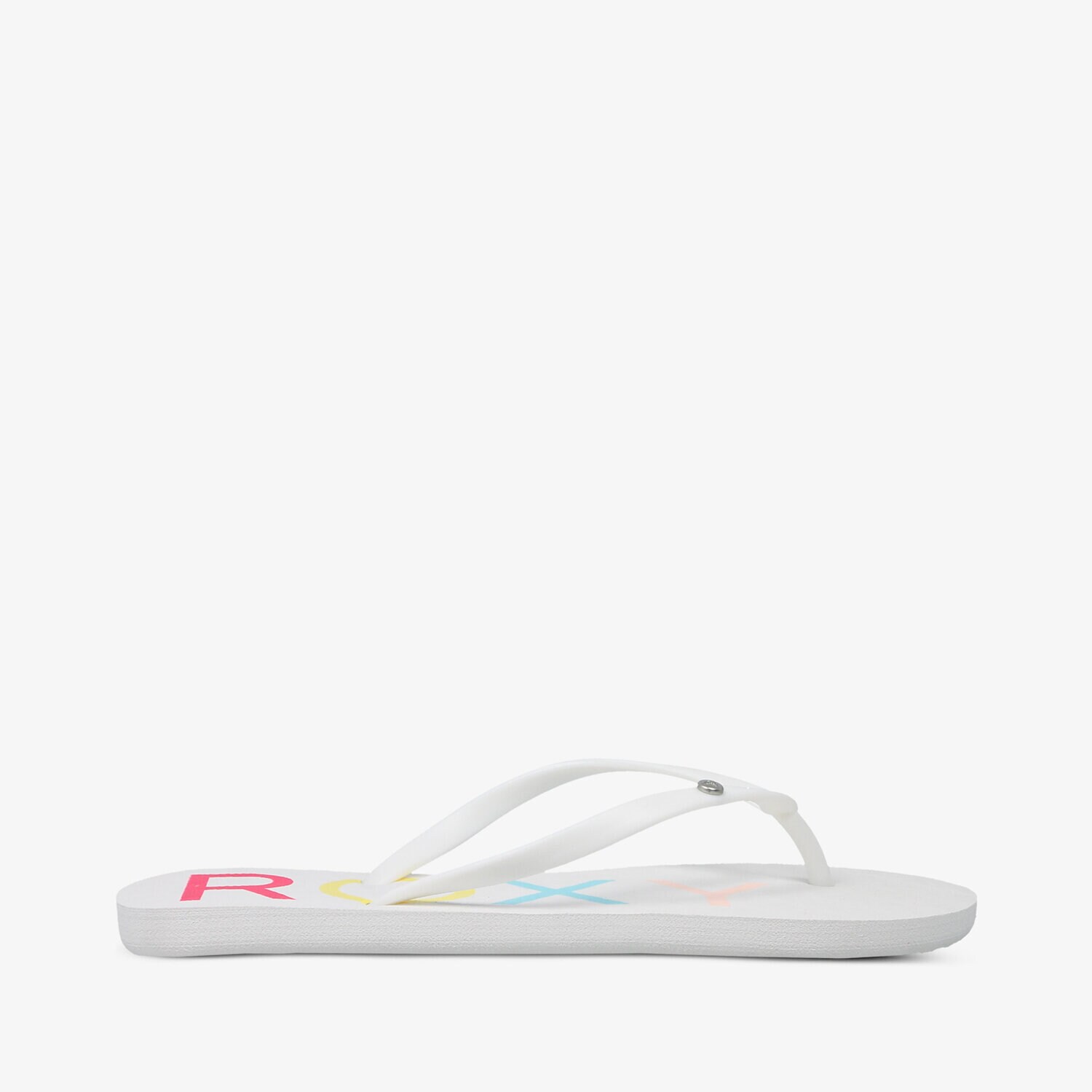 Klapki damskie ROXY SANDY II ARJL100681WHT BIAŁY