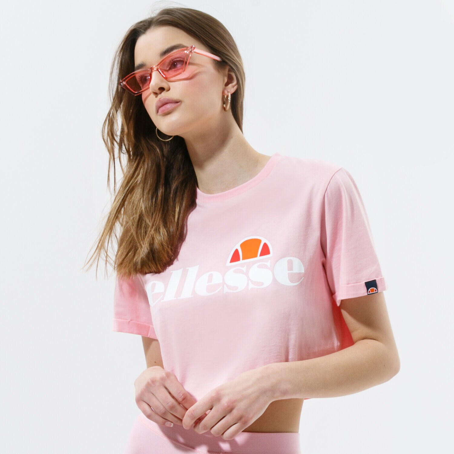 Koszulka, t-shirt damski ELLESSE T-SHIRT ALBERTA LPINK SGS04484808 RÓŻOWY