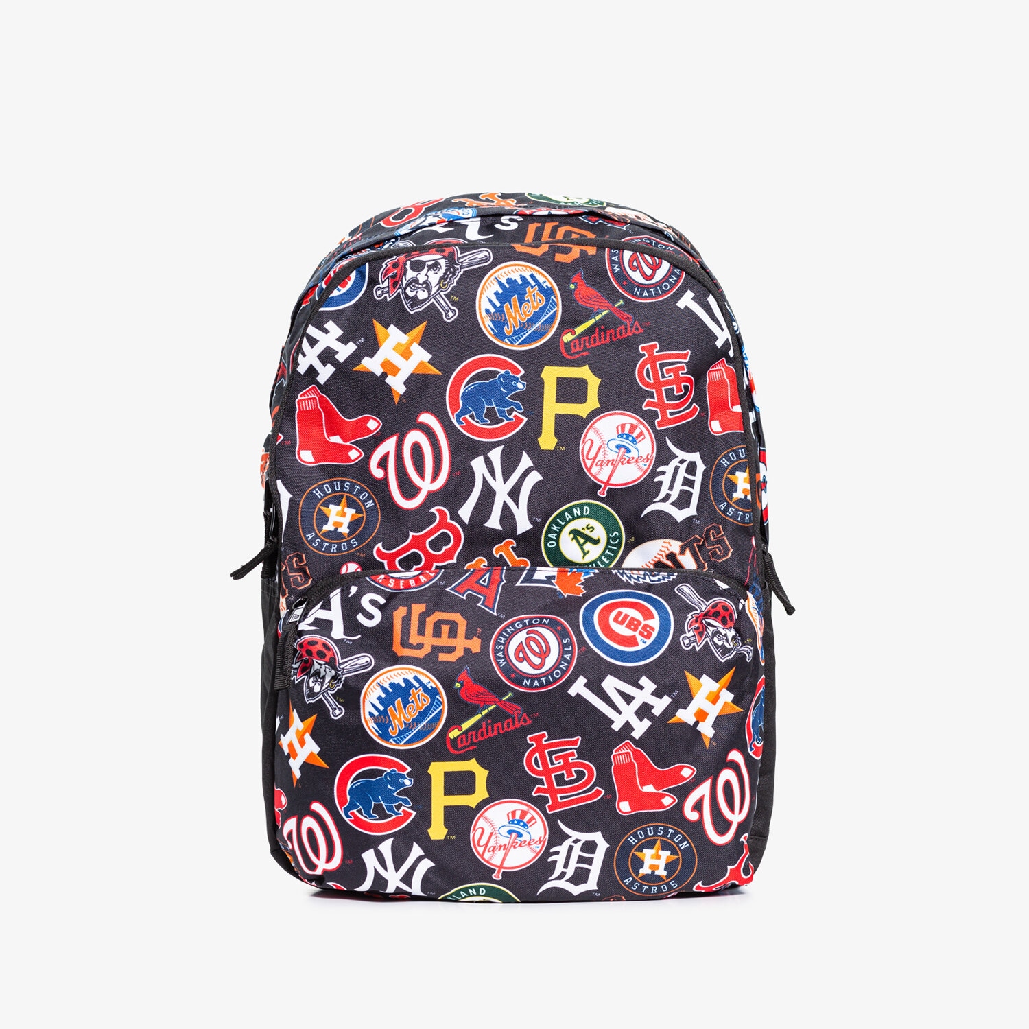 Plecak damski sportowy NEW ERA PLECAK AOP MULTI BAG MLB ALL OVER BLK 60240052 MULTICOLOR