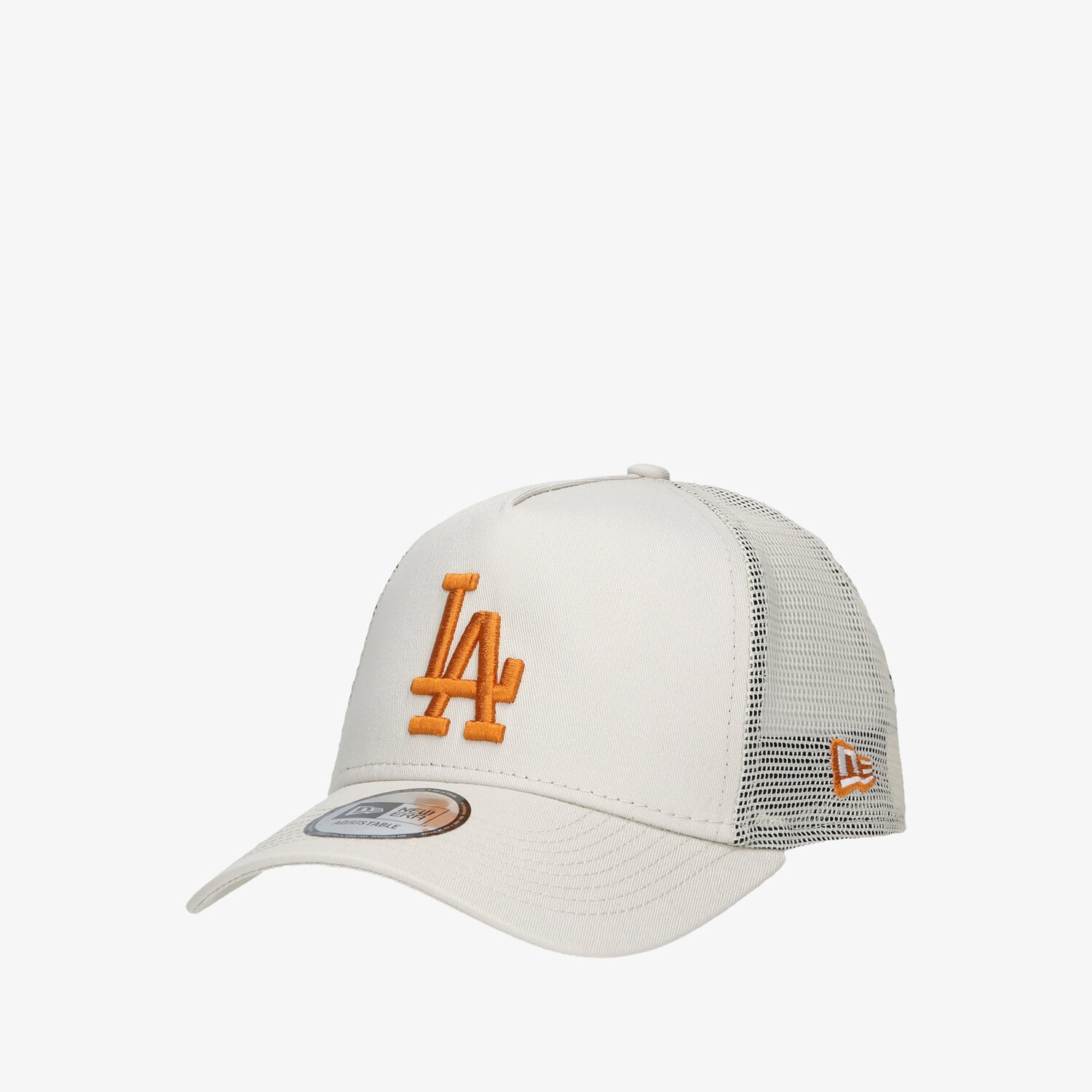 Czapka z daszkiem męska NEW ERA CZAPKA LE TRUCKER LA DODGERS STN LOS ANGELES DODGERS 60284910 BEŻOWY