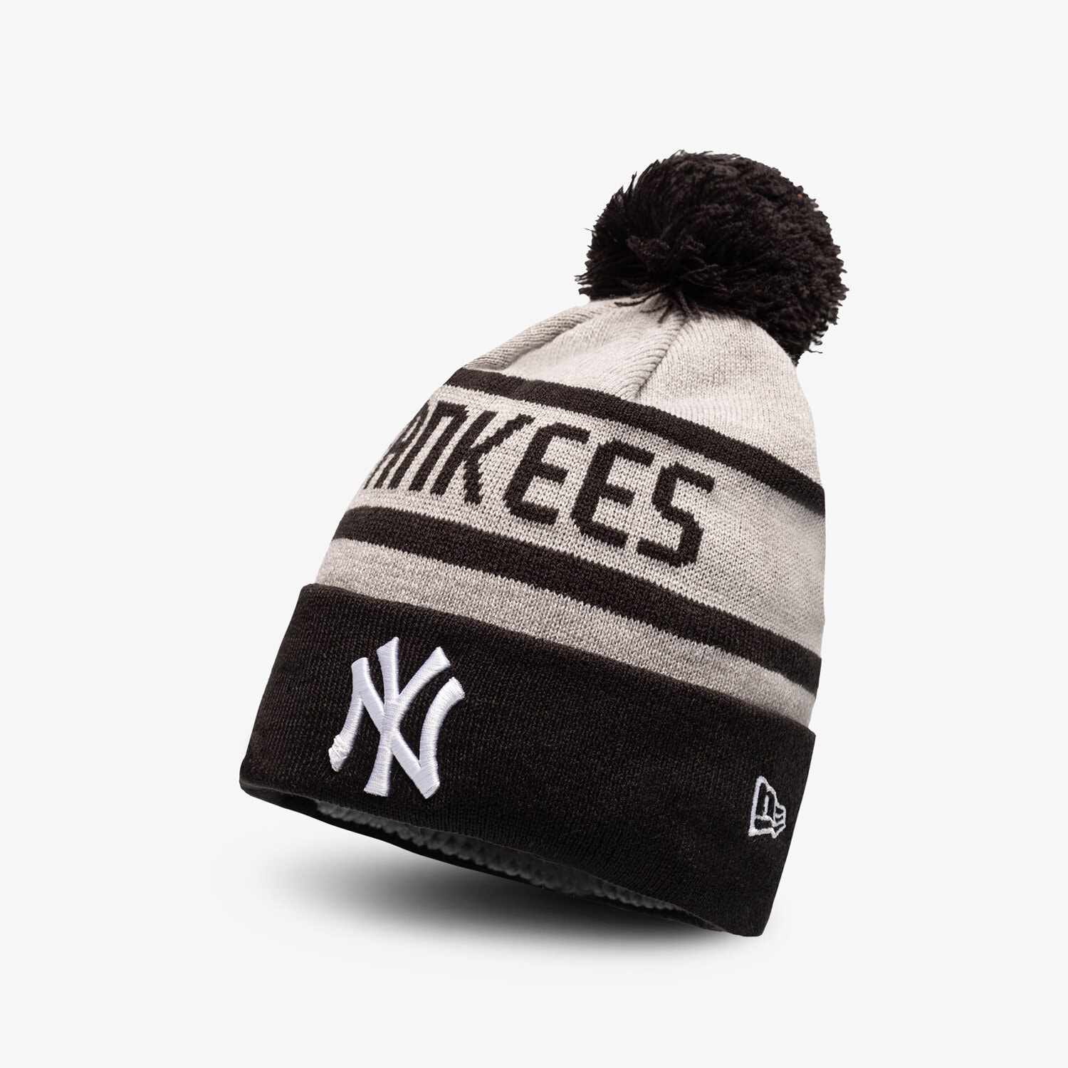 Czapka zimowa męska NEW ERA CZAPKA JAKE BEANIE NYY GRH NEW YORK YANKEES HGROTC 60285002 SZARY