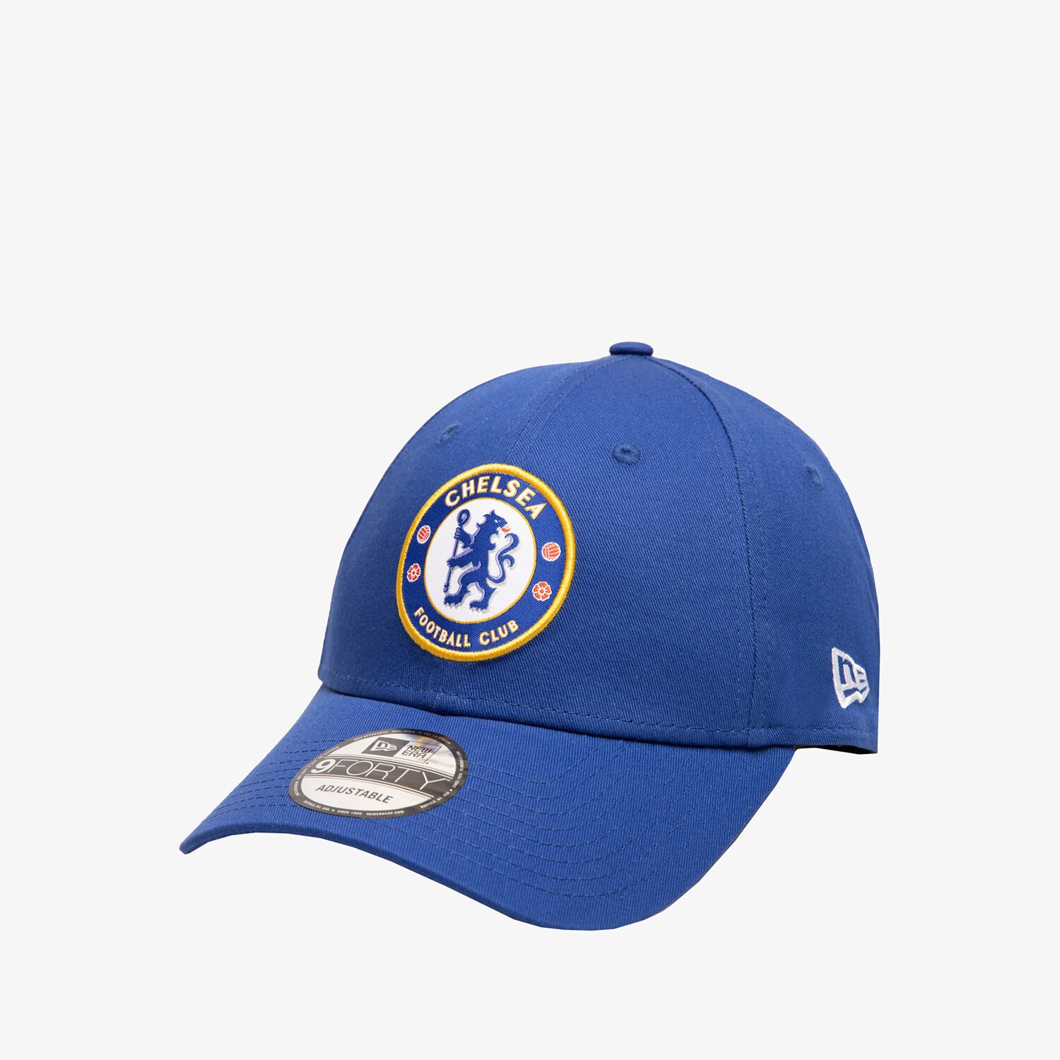 Czapka z daszkiem męska NEW ERA CZAPKA CHELSEA FC 9FORTY CHELSEA FC LION CREST CAB 12360180 NIEBIESKI