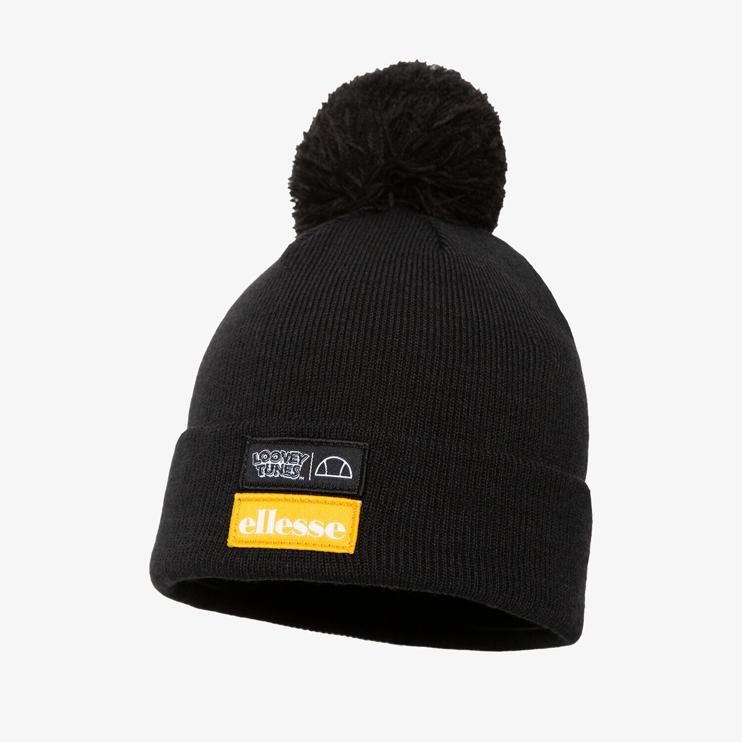Czapka zimowa dla dzieci ELLESSE CZAPKA JACKS JUNIOR POM POM BEANIE BLK SMLA2964011 CZARNY