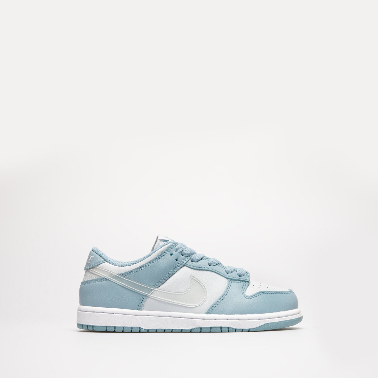 Buty sneakersy dla dzieci NIKE DUNK LOW DH9756-401 NIEBIESKI