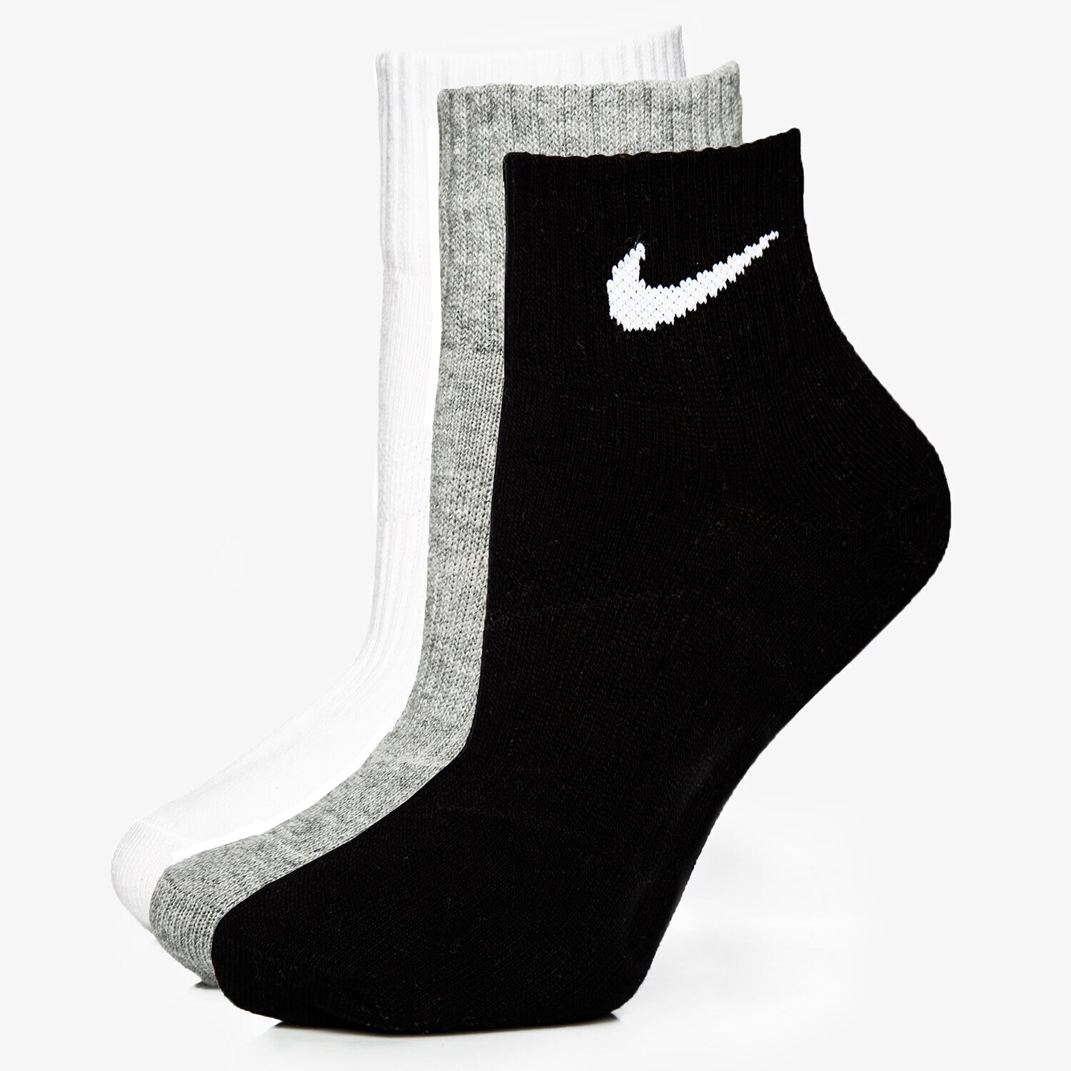 Skarpetki sportowe damskie NIKE SKARPETY 3PPK QUARTER MIX SX47069010 MULTICOLOR