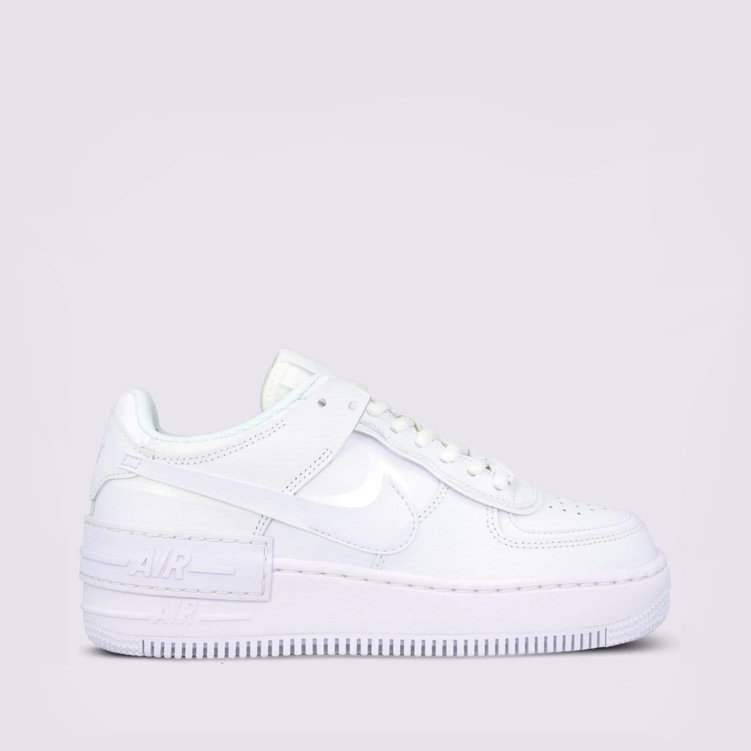 Buty sneakersy damskie NIKE W AIR FORCE 1 SHADOW CI0919-100 BIAŁY