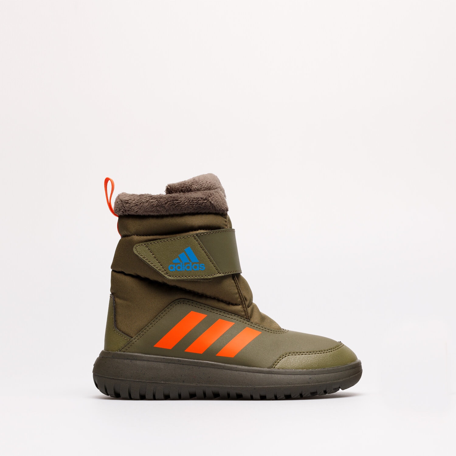 Buty zimowe, trekkingowe, outdoor dla dzieci ADIDAS WINTERPLAY C GZ6797 GRANATOWY